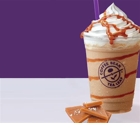 Salted Toffee Ice Blended Drink The Coffee Bean And Tea Leaf