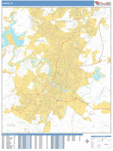 Austin Tx Zip Code Map Maps For You