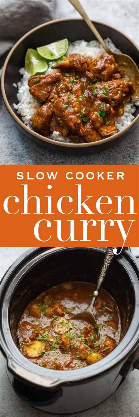 This Slow Cooker Chicken Curry Is Inspired By Indian Flavours And Is The Perfect Dinner Recipe