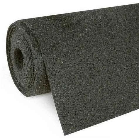 Nitrile Rubber Black Acoustic Sound Insulation Sheet Thickness 10 Mm
