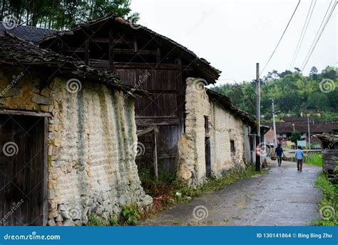 Folk House In Chinese Countryside Editorial Stock Image Image Of