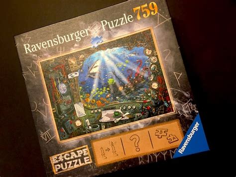 Where do you find the castle in ravensburger? Ravensburger - Submarine Escape Puzzle Review - Room ...