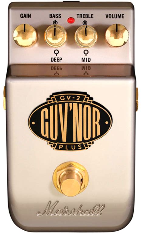 Pedal Guitarra Marshall Gv2 Guvnor Plus Overdrive