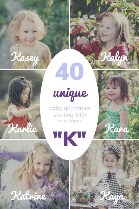 UNIQUE Baby Girl Names Starting With K Annie Baby Monitor