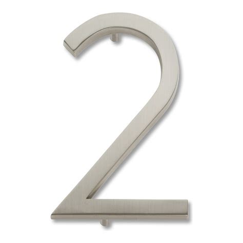Modern Avalon Collection House Numbers By Atlas Homewares Knobs Etc