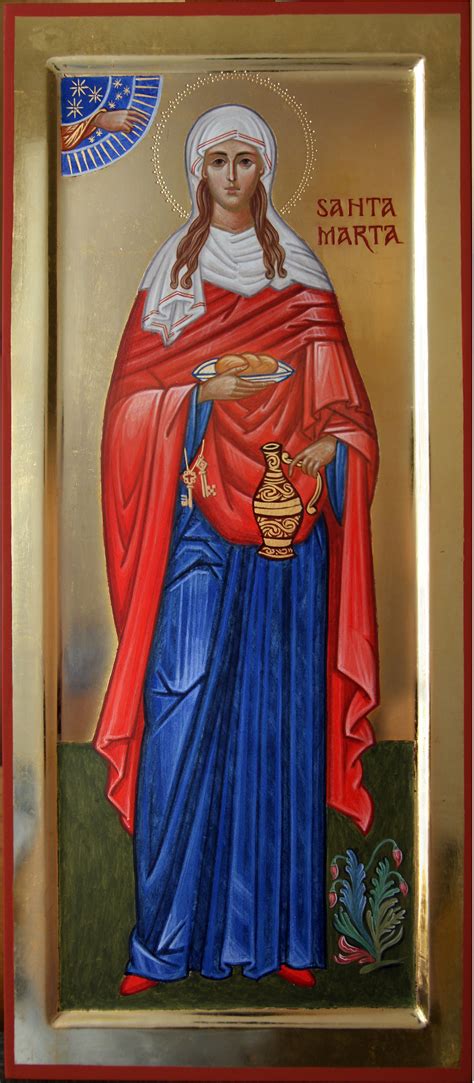 St Martha Of Bethanysanta Marta De Betânia Irmã De São Lázaro E De