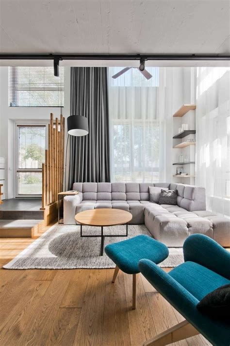Diseño De Interiores Loft Al Estilo Escandinavo Muy Moderno