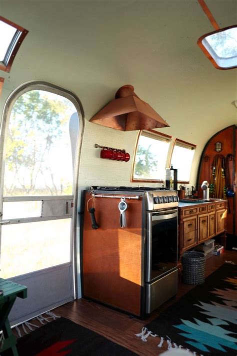 Vintage Airstream Makeover By Casamidy Airstream Interior Airstream