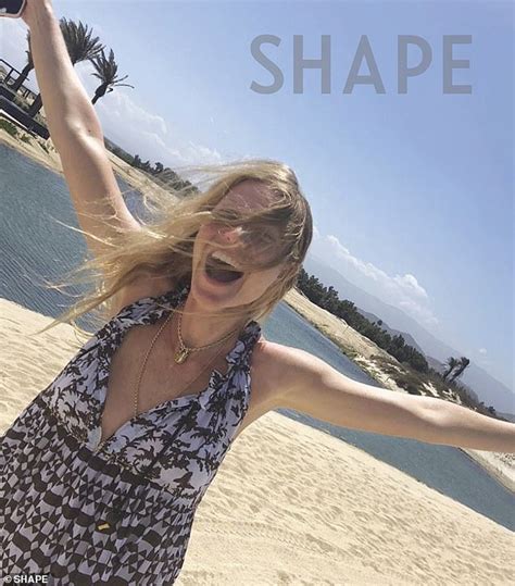 Gwyneth Paltrow Shows Off Her Toned Body For Shape Daily Mail Online