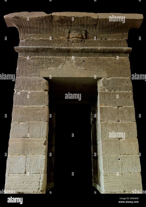 reconstruction of the temple of dendur at the metropolitan museum of art new york roman period