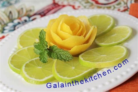 11 Easy Lemon Garnish Ideas With Photos Gala In The Kitchen Food