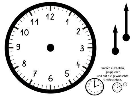 Uhr selber basteln vorlage genial zifferblatt selber drucken oxracede. Uhr Zum Basteln. kostenlose malvorlage uhrzeit lernen ...