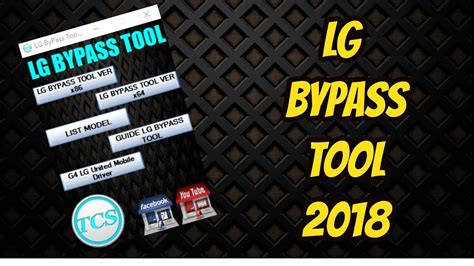 Lg Frp Bypass Tool With Drivers 2018 Youtube