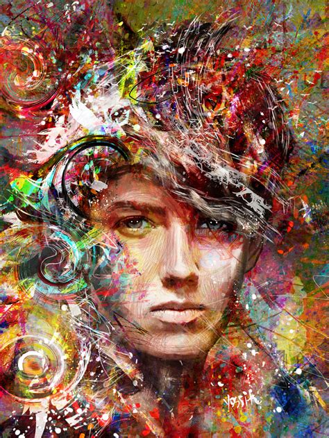 Witness Yourself In Present By Yossi Kotler 2019 Painting Acrylic
