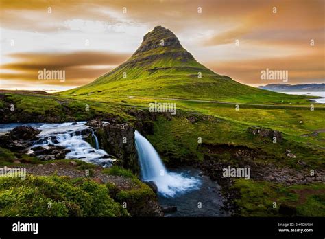 Kirkjufell In Iceland Most Beautiful Mountain In Iceland During