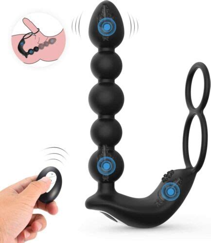 Male Anal Prostate Massager Butt Plug Men Gay G Spot Vibrator Sex Toy For Men Ebay
