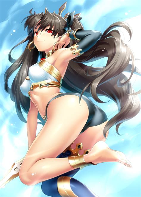 Zen Ishtar Fate Fategrand Order Fate Series Highres 1girl Anklet Armlet Ass