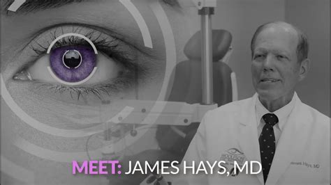 Meet James Hays Md Woolfson Eye Institute Youtube