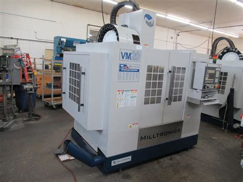 Machines Used Milltronics Vm20 Cnc Vertical Machining Center Series