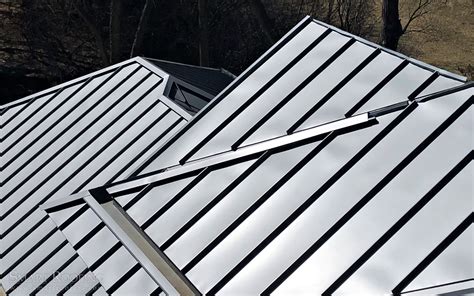 Standing Seam Residential Metal Roof In Northfield Smart Roofing Contractor Repair