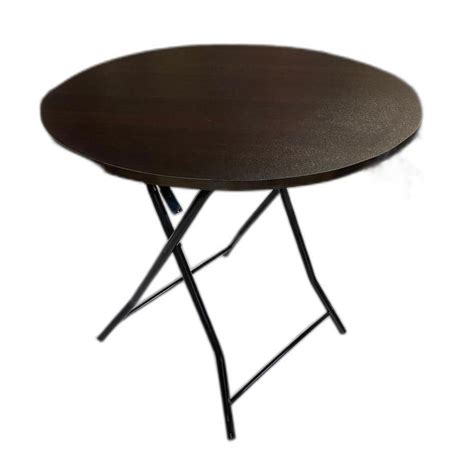Plywood 4 Seater Wooden Round Folding Tea Table At Rs 1230 In