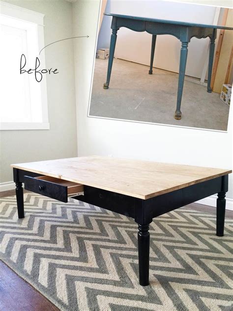 Whether you run a fancy restaurant or a local cafe. Ana White | Turned Leg Coffee Table with Apron Drawer ...