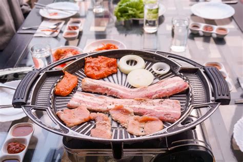 Chyir Korean Style Bbq Grill Pan With Maifan Coated Surface