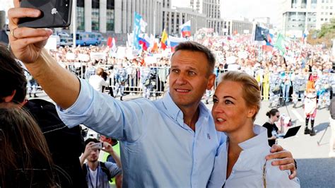 Aleksiej nawalny i julia są razem od ponad 20 lat. Nawalny / Russischer Oppositioneller : Nawalny nach ...