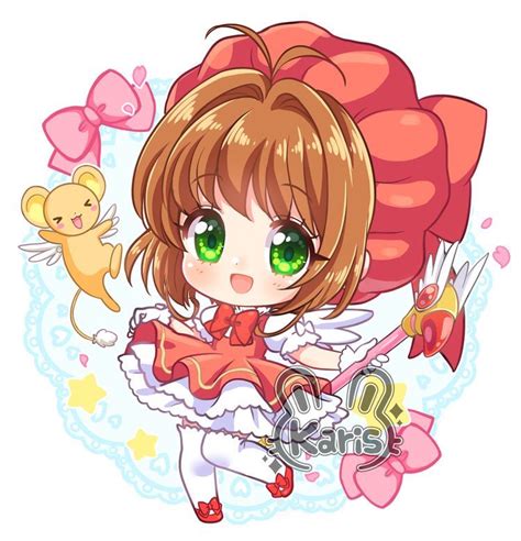 Kero Sakura Cardcaptor Sakura Kawaii Art Kawaii Anime Anime Chibi