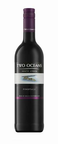 Вино полусухое и диета Вино Two Oceans Pinotage, Distell, 2016 г. (104745), красное полусухое Вино Two Oceans Pinotage, Distell, 2016 г. (104745), красное полусухое Вино полусухое и диета