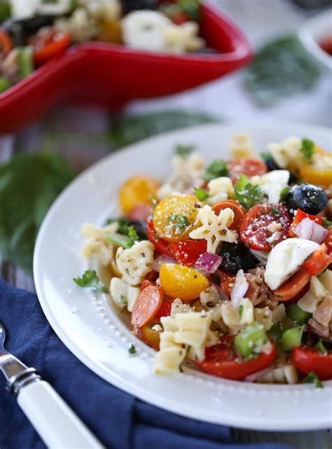 Sausage, pepperoni, mushrooms, olives, peppers, and onions are. Supreme Pizza Pasta Salad - The Pasta Shoppe