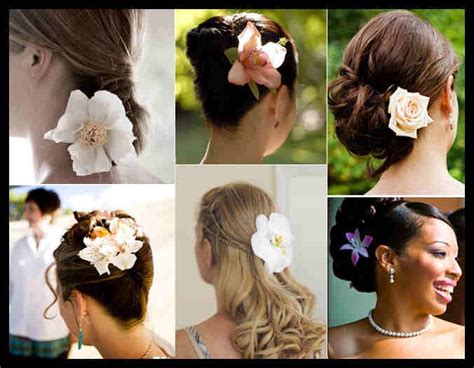 How To Wear Flowers In Your Hair On Your Wedding Day Chicago