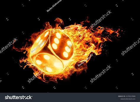 Flaming Dice Images Stock Photos Vectors Shutterstock