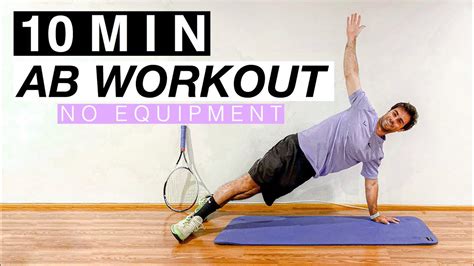 10 Minute Ab Workout Youtube