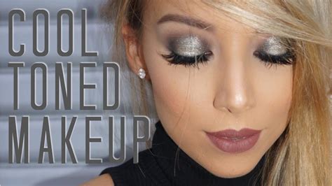 Quick Cool Toned Makeup Tutorial Lustrelux Youtube