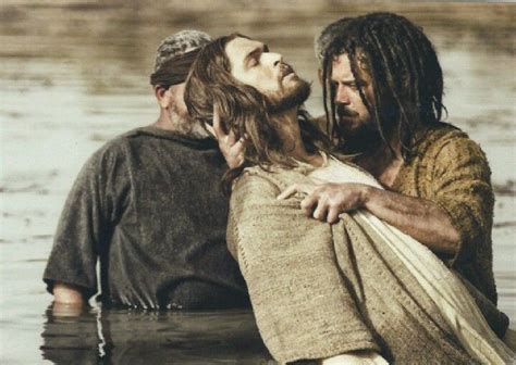 The Bible Christ And John The Baptist The Bible Movie Bible Images