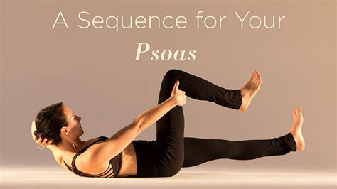 Attention Yogis Psoas Release With Hope Psoasexercises In Psoas My