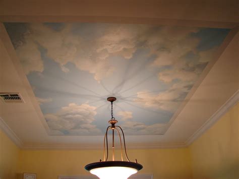 I Want My Bedroom And Bathroom Ceilings Painted Like Sky