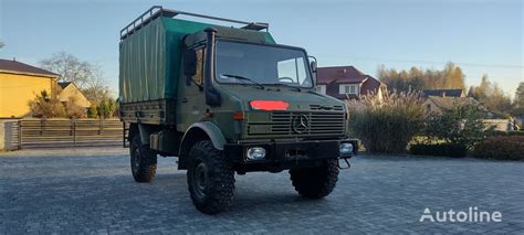 Mercedes Benz Unimog U Tilt Truck For Sale Poland Kie Czyg W