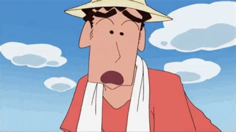 Cuando Estás Viejito Y Te Da Dolor De Espalda GIF Dolor De Espalda Hiroshi Nohara Shinchan