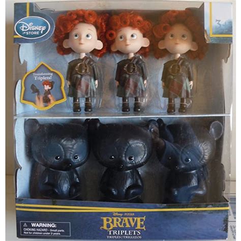 Disney Pixar Brave Exclusive Rare Triplets Doll Shopee Philippines