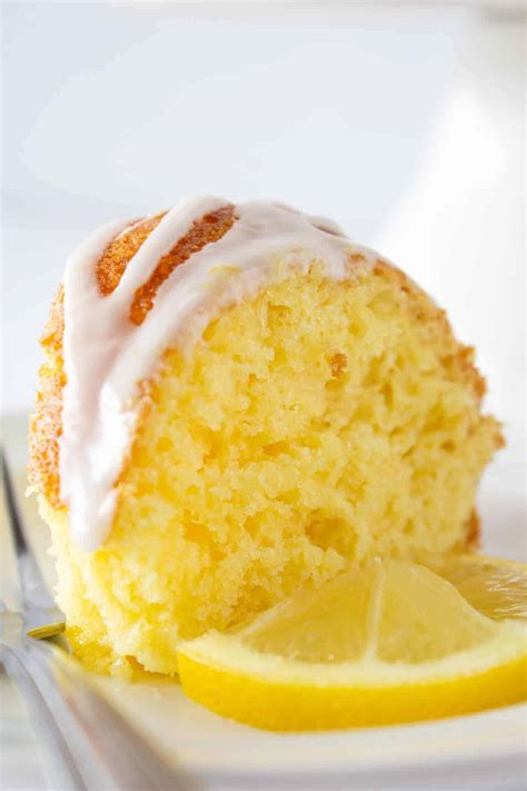 Easy Lemon Pound Bundt Cake Recipe Practically Homemade