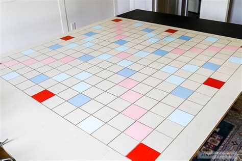 How To Make A Diy Giant Wall Scrabble Game Board In 2020 Scrabble