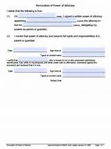 Images of Limited Power Of Attorney Form Pdf