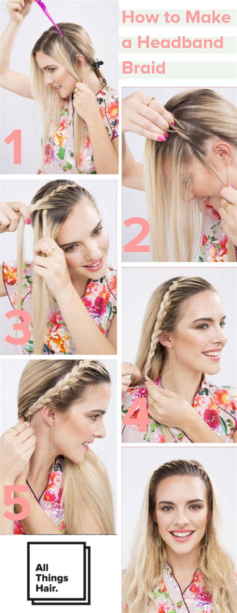 easy braided headband tutorial braided headband hairstyle braid headband tutorial braids for