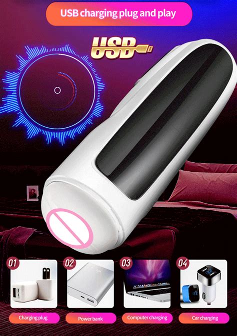 10 Frequency Telescopic Rotary Voice Masturbation Cup