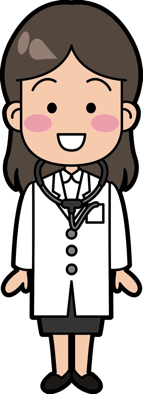 Images Of Cute Female Doctor Cartoon Images