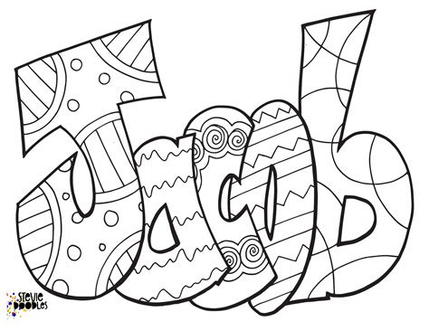 JACOB - Free Coloring Page - Classic in 2020 | Free coloring pages, Coloring pages, Free