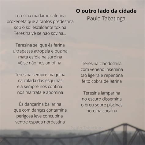 Poesia Sobre Minha Cidade