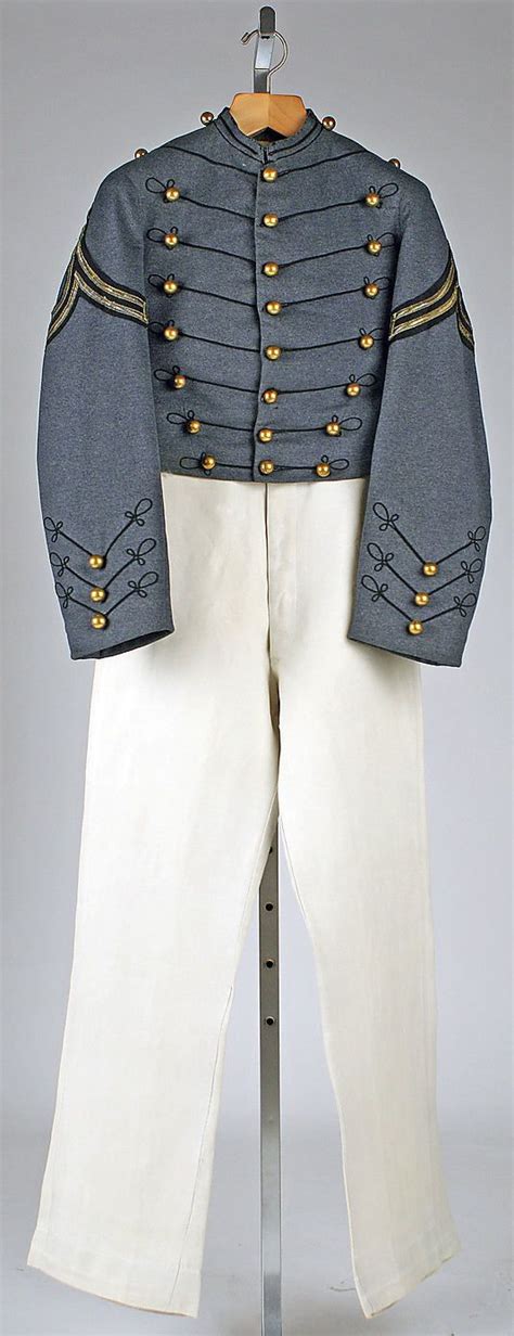 Us Military Uniform 1880 1884 Although There Are No Descriptive
